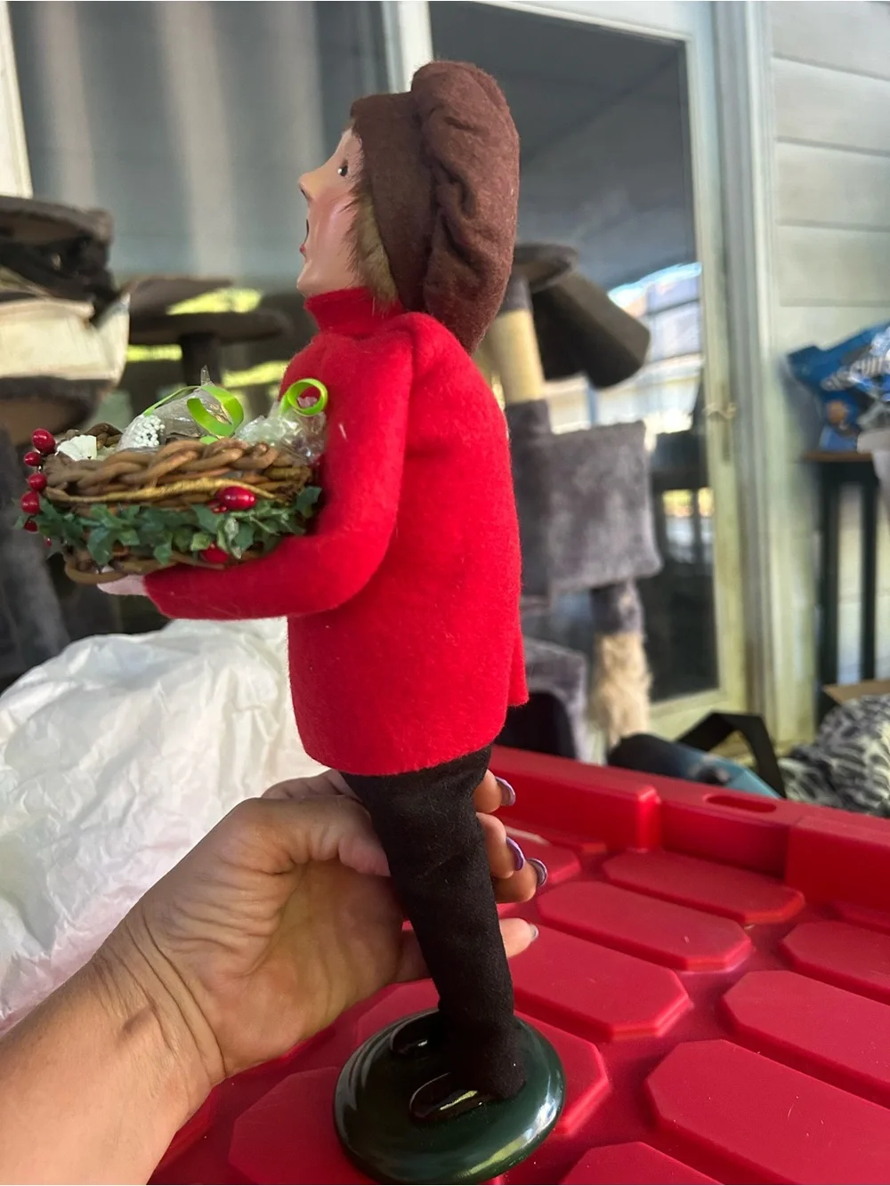 Byers choice caroler